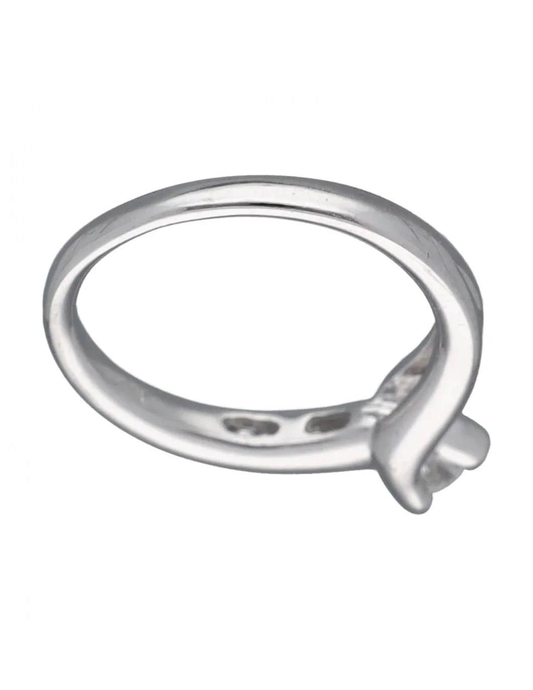 Anillo de compromiso de Oro blanco con Brillantes