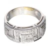 Anillo de oro 18 kl con diamantes