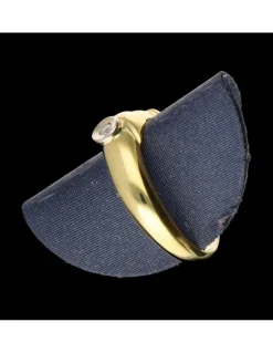 Anillo de oro 18 kl con diamante