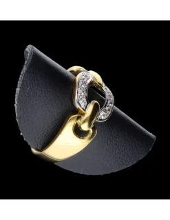 Anillo de oro 18 kl zirconita