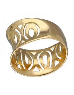 Anillo de Oro con diseño moderno