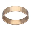 Anillo de Oro rosado 18K con diseño Alianza