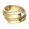 Anillo de oro y oro blanco 18 kl para mujer