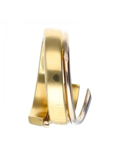 Anillo de oro y oro blanco 18 kl para mujer