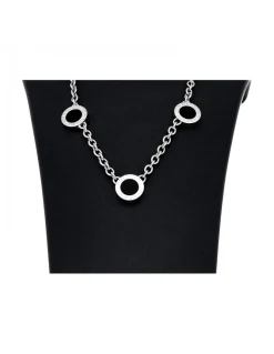 Cadena con brillantes Bulgari oro blanco 18kl