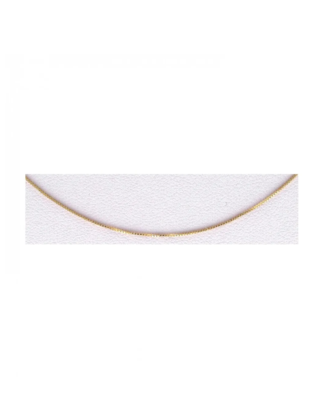 Cadena de Oro amarillo con diseño de eslabones tipo caja