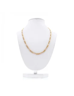 Cadena de Oro amarillo 18K con diseño tres eslabones