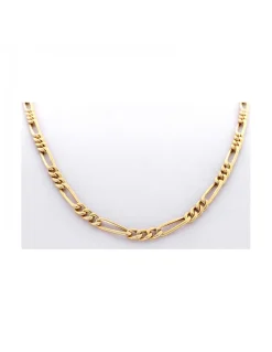 Cadena de Oro amarillo 18K con diseño tres eslabones