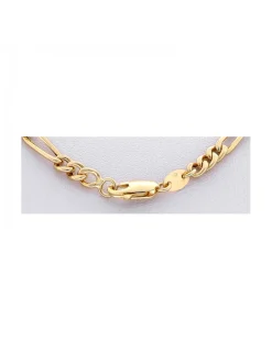 Cadena de Oro amarillo 18K con diseño tres eslabones