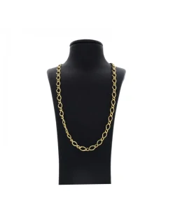 Cadena eslabon oro amarillo 18kl