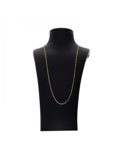Cadena eslabon oro amarillo 18kl