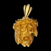 Colgante de oro 18 diseño religioso