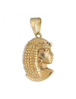 Colgante de Oro amarillo 18K con diseño de Cleopatra