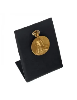 Colgante de oro amarillo 18 K con diseño religioso