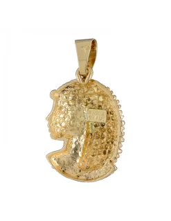 Colgante de Oro amarillo 18K con diseño de Cleopatra