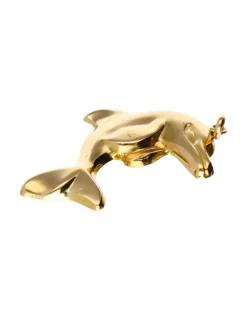 Colgante delfín oro 18 kl