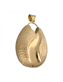 Colgante en Oro amarillo de 18K con diseño Labrado