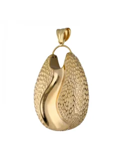 Colgante en Oro amarillo de 18K con diseño Labrado