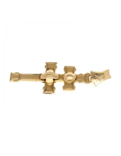 Colgante oro 18 kl Diseño Cruz de Caravaca
