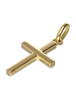 Colgante religioso de oro 18 kl