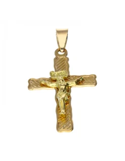 Colgante religioso de oro 18 kl