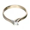 Diamante - Oro de 18 kt - Oro blanco - Anillo