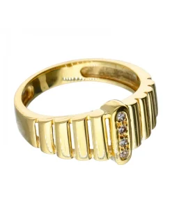 Diamante - Oro de 18 kt - Oro amarillo - Anillo