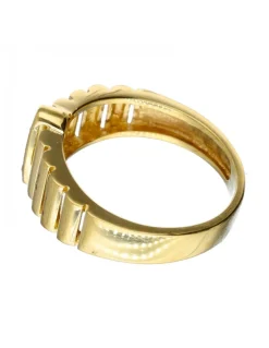 Diamante - Oro de 18 kt - Oro amarillo - Anillo