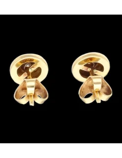 Pendientes con brillantes oro amarillo 18kl