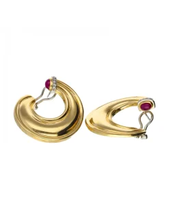 Pendientes de oro 18 kl