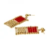 Pendientes de oro 18 kl