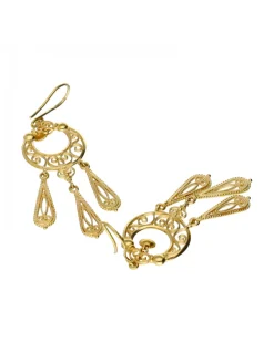 Pendientes de oro 18 kl