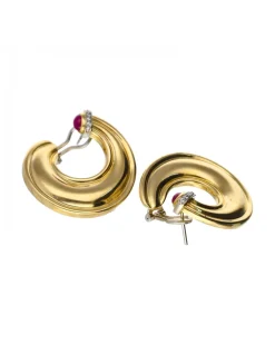 Pendientes de oro 18 kl