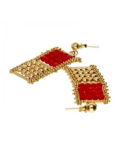 Pendientes de oro 18 kl