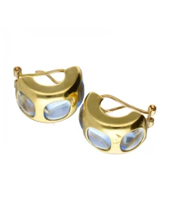 Pendientes de oro 18 kl para mujer