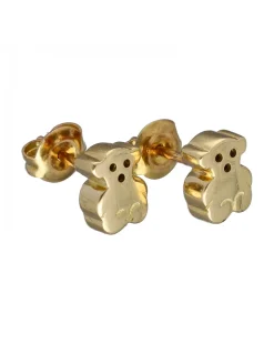 Pendientes de Oro amarillo 18K con diseño de Oso TOUS