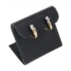 Pendientes de oro amarillo 18 K con brillantes moissanita