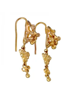 Pendientes de Oro amarillo 18K con diseño