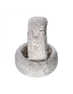 Pendientes de Oro blanco 18K con Circonitas