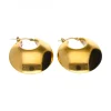 Pendientes de oro y oro rosa 18 kl