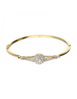 Pulsera de oro 18 kl diamantes