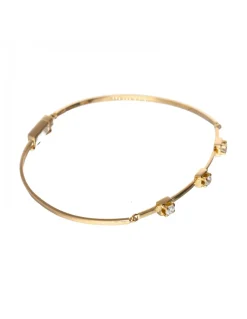 Pulsera de oro 18 kl diamantes