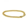 Pulsera de Oro amarillo 18K con diseño de eslabones