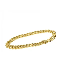 Pulsera de Oro amarillo 18K con diseño de eslabones