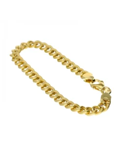 Pulsera de Oro amarillo 18K con diseño de eslabones