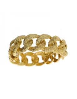Pulsera de Oro amarillo 18K con diseño semirrígido