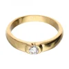 18 quilates Oro, Oro amarillo - Anillo - 0.22 ct Diamante