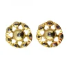 18 quilates Oro, Oro amarillo - Pendientes - 0.06 ct Zafiro - Zafiros
