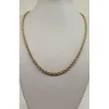 18 quilates Oro, Oro amarillo - Collar
