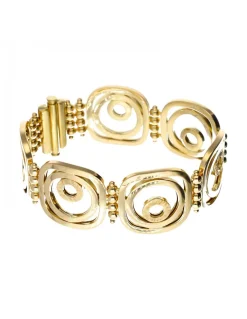 18 quilates Oro, Oro amarillo - Pulsera tobillera